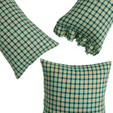 NEW - Banksia Check Pillowcase Sets