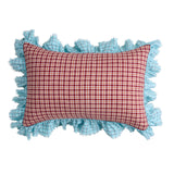 NEW - Grevillea Check Full Ruffle Pillowcase Set
