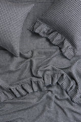 NEW - Pepperberry Check Fitted Sheet