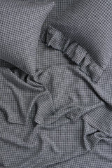 NEW - Pepperberry Check Flat Sheet