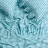 NEW - Fairywren Check Fitted Sheet