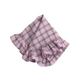 Marmelatta Check Napkin with Ruffle