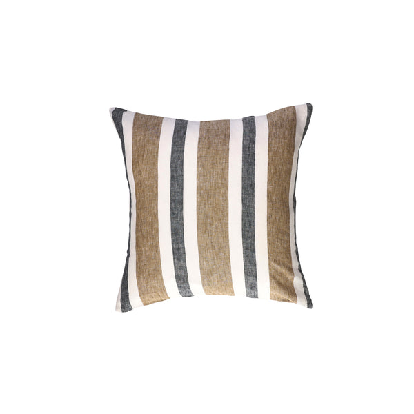 Taupe Stripe Cushion