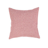 Mulberry Gingham Cushion