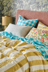 SHIPS JULY - Kelp Stripe Duvet Cover