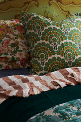 SHIPS MID NOVEMBER - Tobacco Stripe Flat Sheet