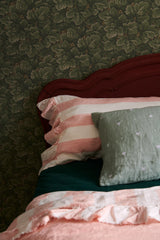 SHIPS JULY - Blush Stripe Flat Sheet
