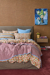 Mulberry Gingham Quilt