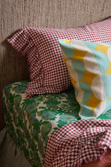 Mulberry Gingham Pillowcase Sets