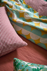 Mulberry Gingham Pillowcase Sets
