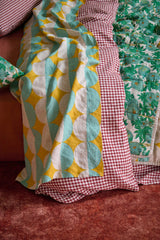 Mulberry Gingham Duvet Cover