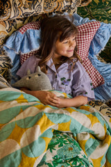 Mulberry Full Ruffle Cushion