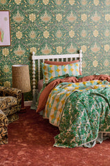 Mulberry Gingham Fitted Sheet