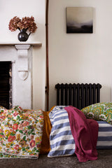 SHIPS JULY - Chambray Stripe Fitted Sheet