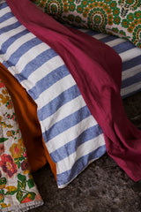 SHIPS JULY - Chambray Stripe Fitted Sheet