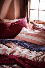 SHIPS JULY - Blush Stripe Duvet Cover