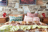 SHIPS MID NOVEMBER - Biscuit/Limoncello Double Sided Quilt