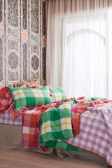 SHIPS MID NOVEMBER - Sherbet/Lilac Double Sided Quilt