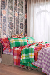 SHIPS MID NOVEMBER - Sherbet/Lilac Double Sided Quilt