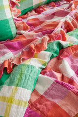 SHIPS MID NOVEMBER - Sherbet/Lilac Double Sided Quilt