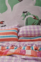SHIPS MID NOVEMBER - Sherbet/Lilac Double Sided Quilt