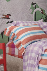 SHIPS MID NOVEMBER - Lilac Gingham Pillowcase Sets