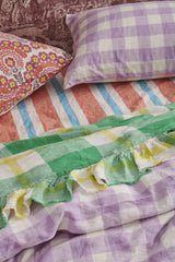 SHIPS MID NOVEMBER - Lilac Gingham Pillowcase Sets