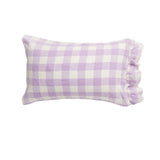 SHIPS MID NOVEMBER - Lilac Gingham Pillowcase Sets
