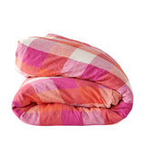 SHIPS MID NOVEMBER - Sherbet Check Duvet