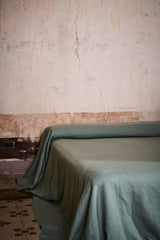 NEW - Fog Heavyweight Linen Bedcover