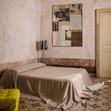 Natural Heavyweight Linen Bedcover