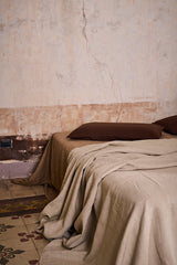 Natural Heavyweight Linen Bedcover