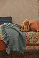 Spruce Ruffle Flat Sheet