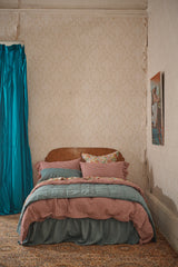 Mulberry Gingham Duvet Cover