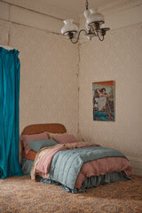 Mulberry Gingham Duvet Cover