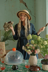 Moss Napkin with Ruffle