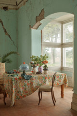 Spruce Napkin with Ruffle