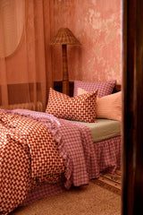 NEW - Marmelatta Check Pillowcase Sets