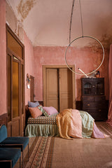 NEW - Marmelatta Check Full Ruffle Pillowcase Set