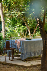 NEW -  Pesca Stripe Napkin with Ruffle