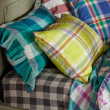 SHIPS APRIL - Citron Check Pillowcase Sets