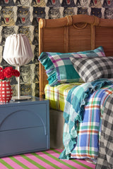 SHIPS SEPTEMBER - Licorice Gingham Pillowcase Sets