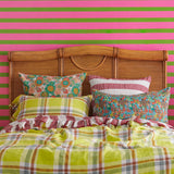 SHIPS MID NOVEMBER - Citron Check Duvet Cover