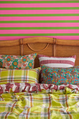 SHIPS MID NOVEMBER - Citron Check Duvet Cover