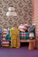 SHIPS APRIL - Peacock Check Duvet Cover