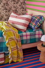 SHIPS APRIL - Sangria Stripe Pillowcase Sets