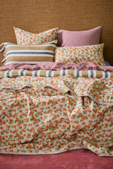 SHIPS MID NOVEMBER - Taupe Stripe Duvet Cover