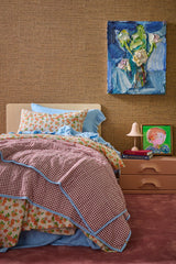 Mulberry Gingham Quilt