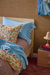 Mulberry Gingham Fitted Sheet