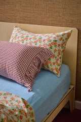 Mulberry Gingham Pillowcase Sets